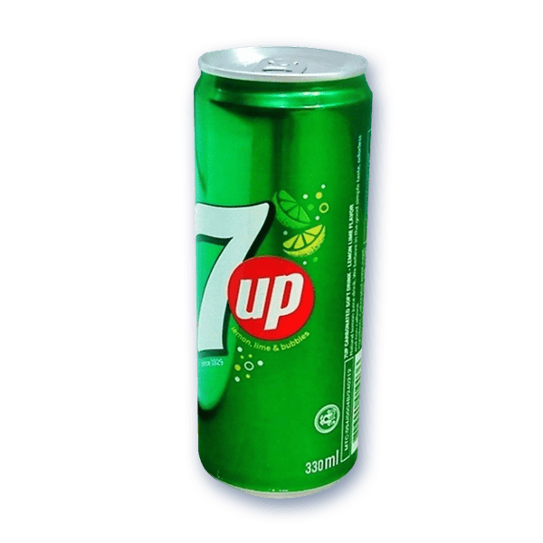 7Up Can PNG 330ml