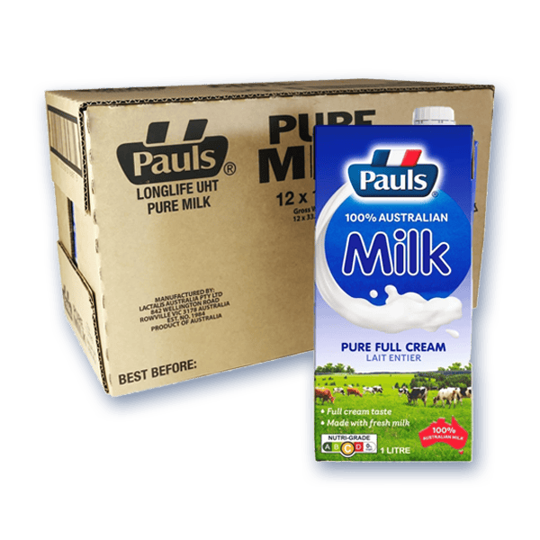 Paul’s UHT Long Life Milk 1Ltr
