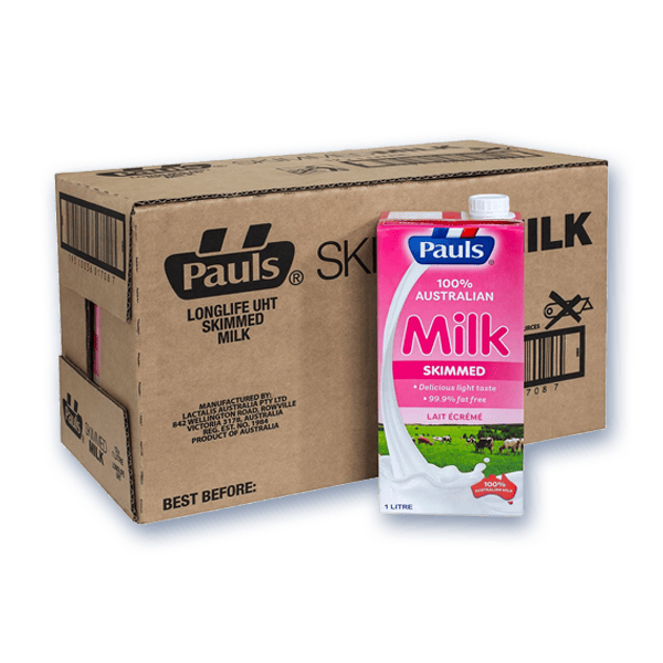Paul’s UHT Skim 1Ltr X 12