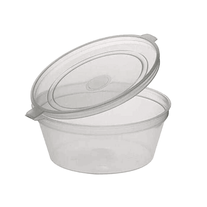 50ml Sauce clear Plastic