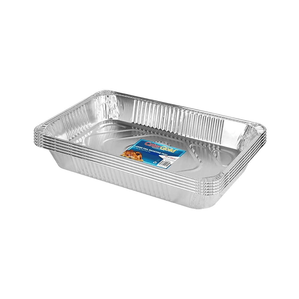 Aluminum Tray Large Oblong 53cmx32cm