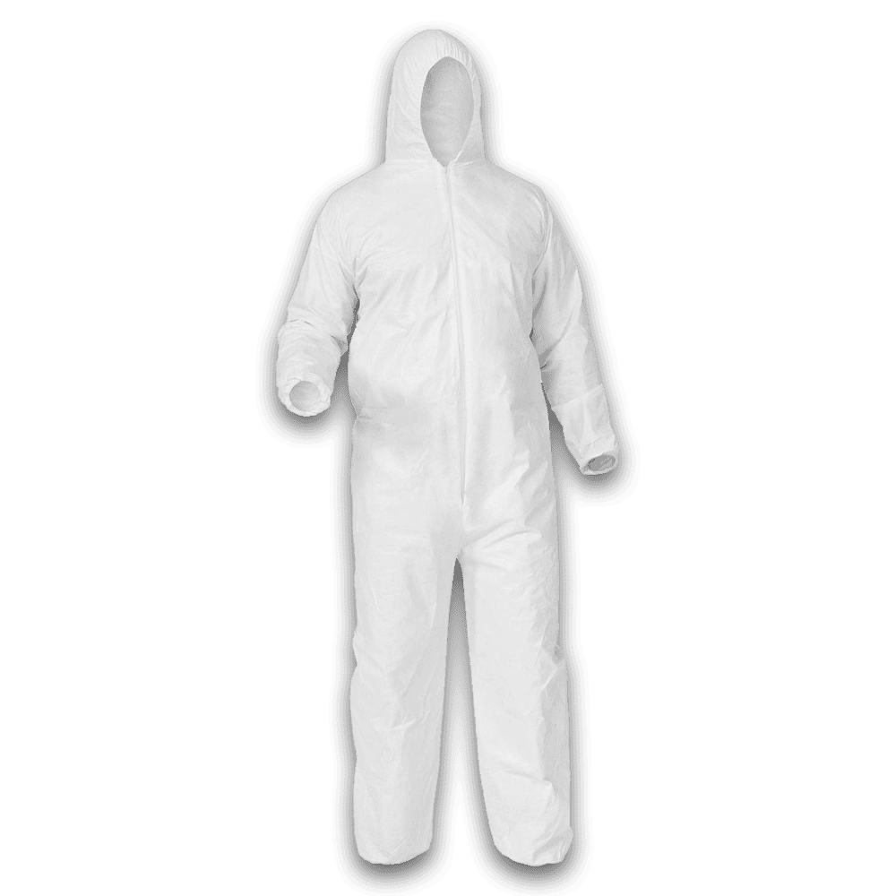 Disposable Coverall White Large