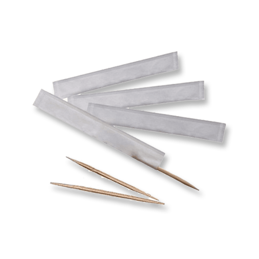 Toothpick Individual Wrap 10,000 ctn
