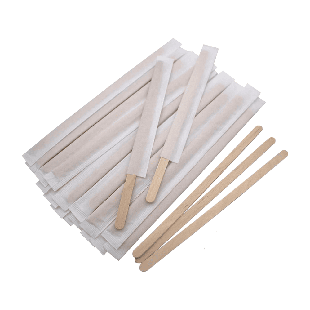 Wooden Coffee Stirrers Individual